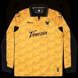 Nike Venezia Gold and Black Men's Jersey